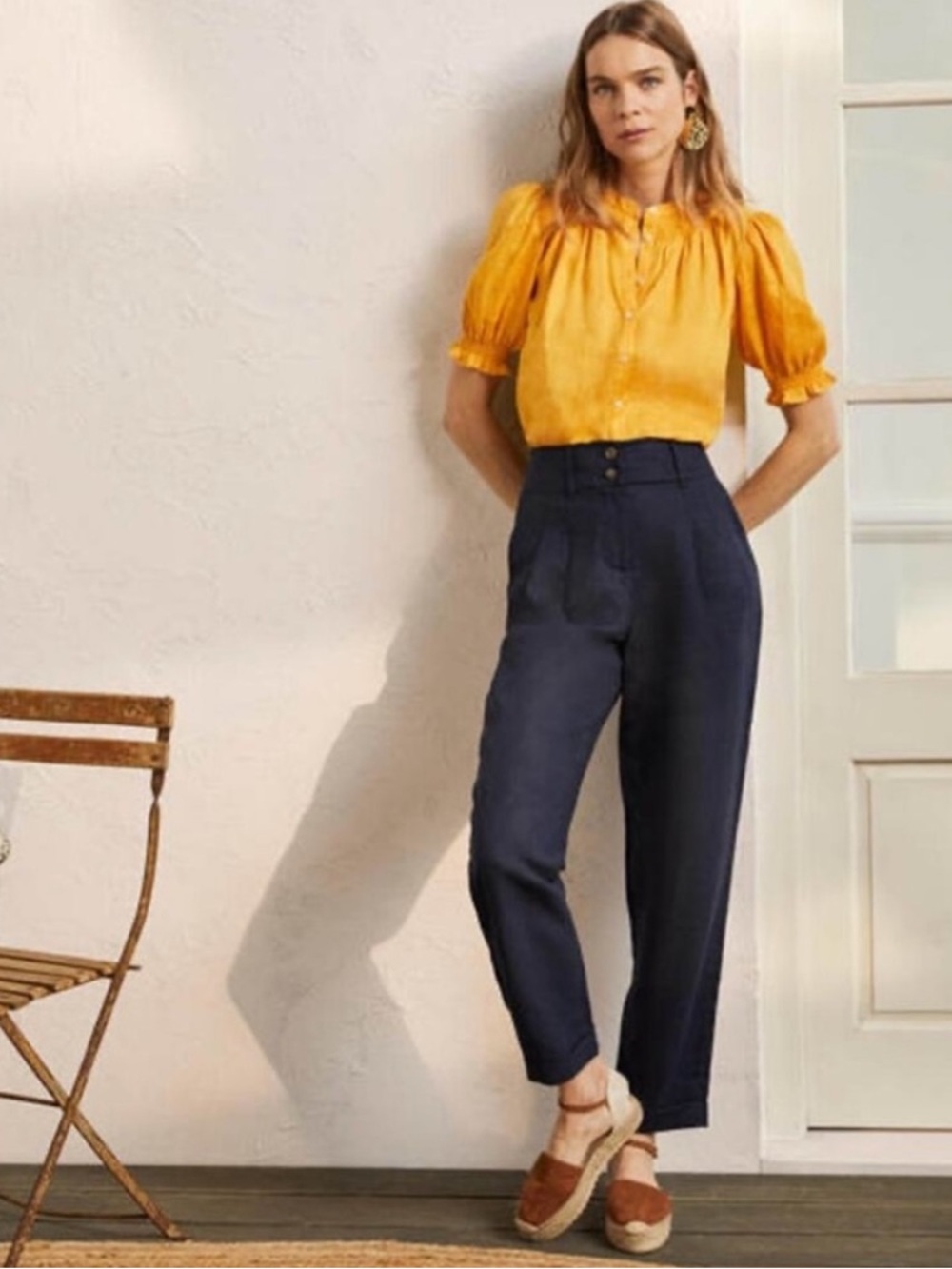 Boden linen pants